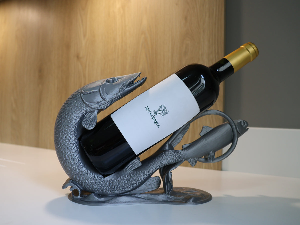 Porte-bouteille brochet
