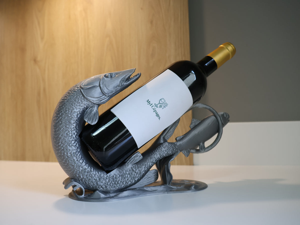 Porte-bouteille brochet