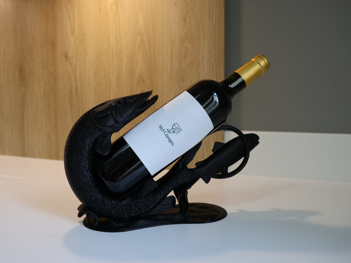 Porte-bouteille brochet