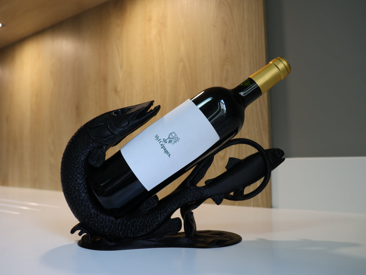 Porte-bouteille brochet