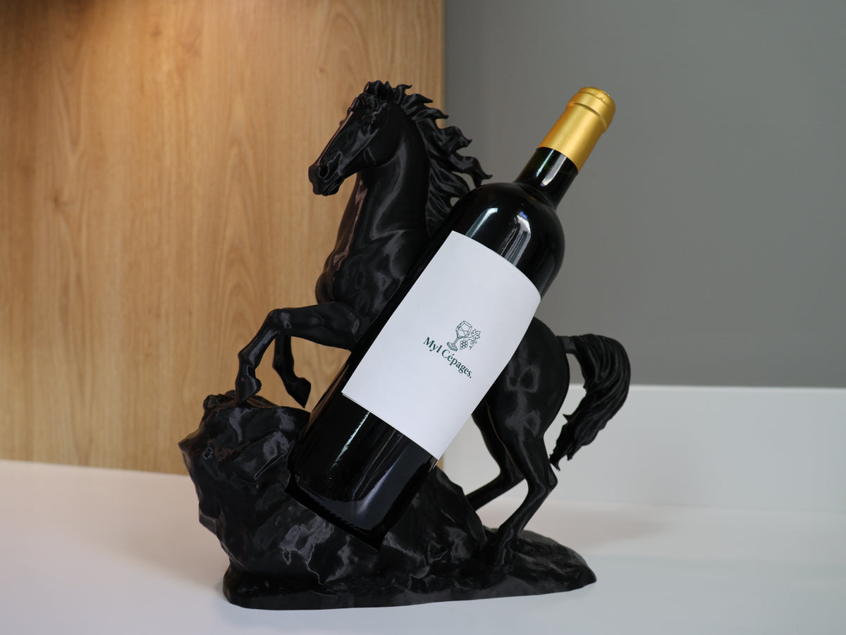 Porte-bouteille cheval