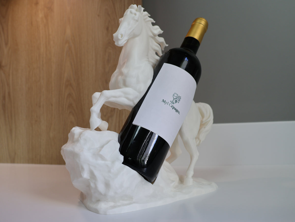 Porte-bouteille cheval