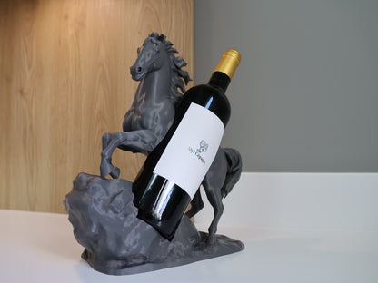 Porte-bouteille cheval