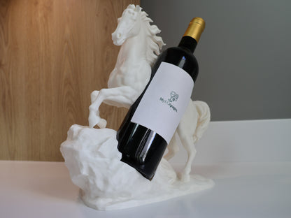 Porte-bouteille cheval